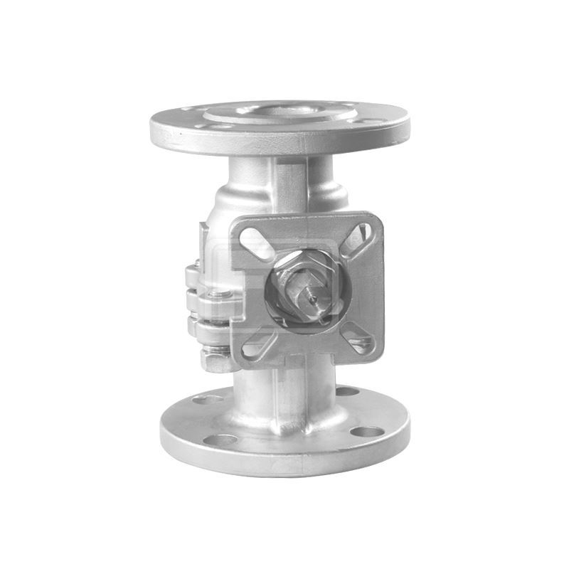 Flange high platform 2-way ball valve