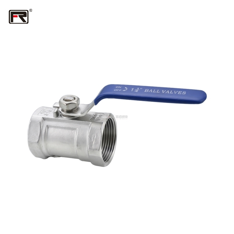 Manual one-piece ball valve