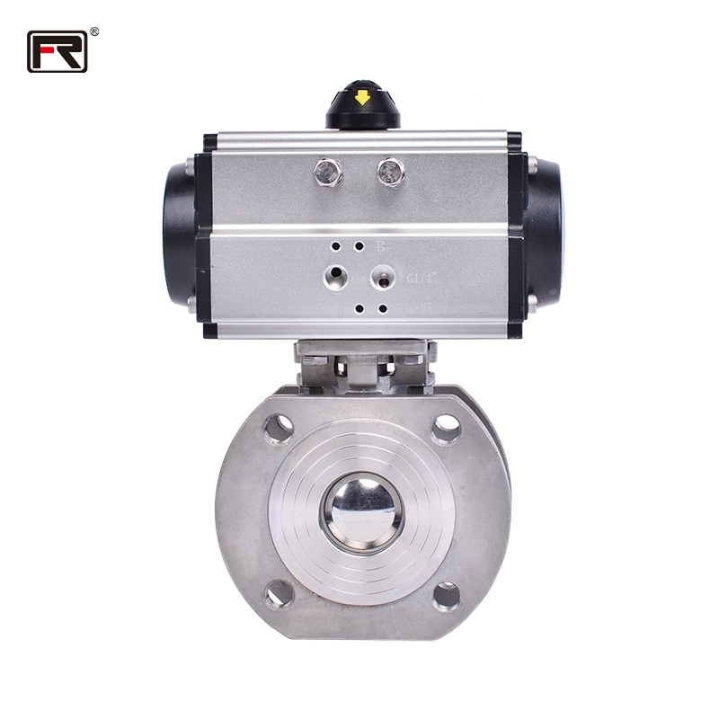 Pneumatic Thin Ball Valve